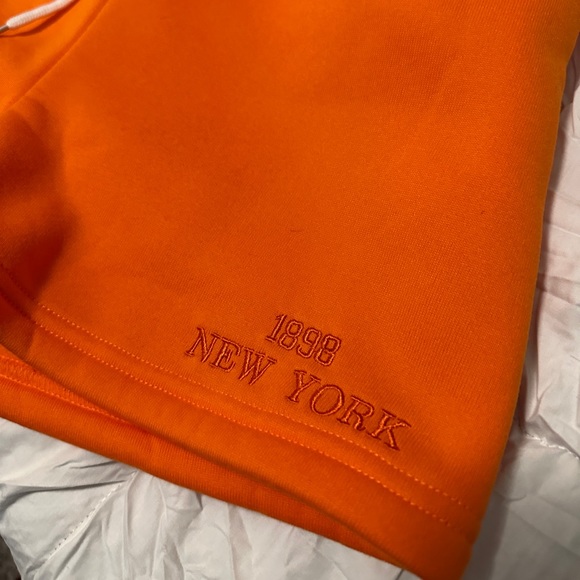 Orange Sweatsuit shorts set - Picture 4 of 5